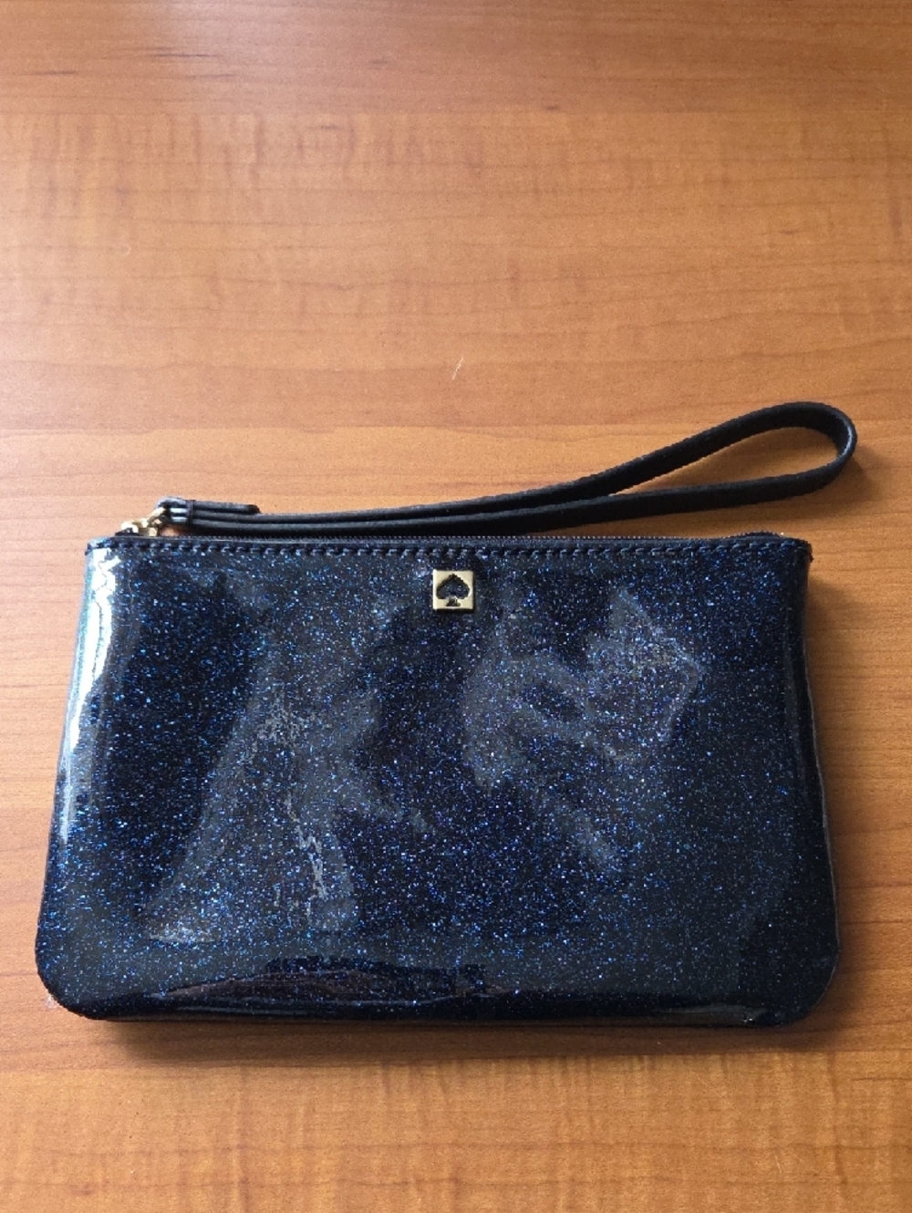 Kate Spade Mavis Street Bethann Wristlet  Glitter Clutch